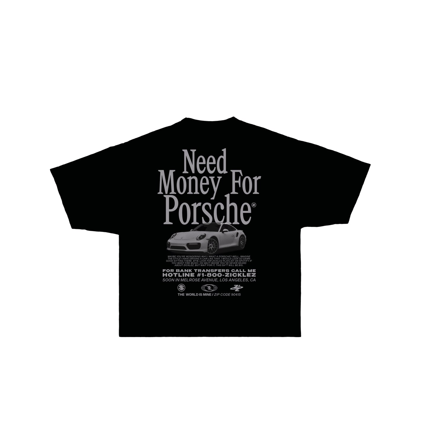 NEED MONEY FOR PORSCHE